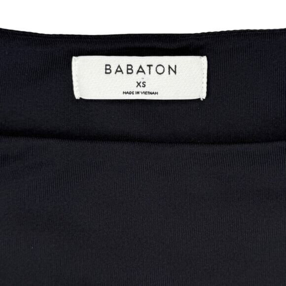 Aritzia Babaton Contour Square-Neck Thong Bodysuit In Black Size XS - Picture 4 of 7